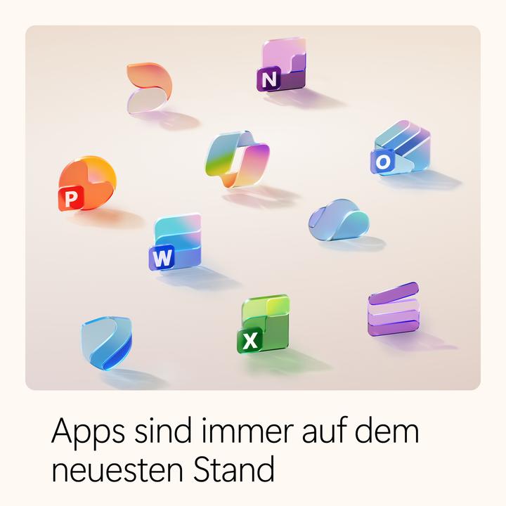 Produktbild Microsoft 365 Personal (Englisch) (1 User, 12 Monate)