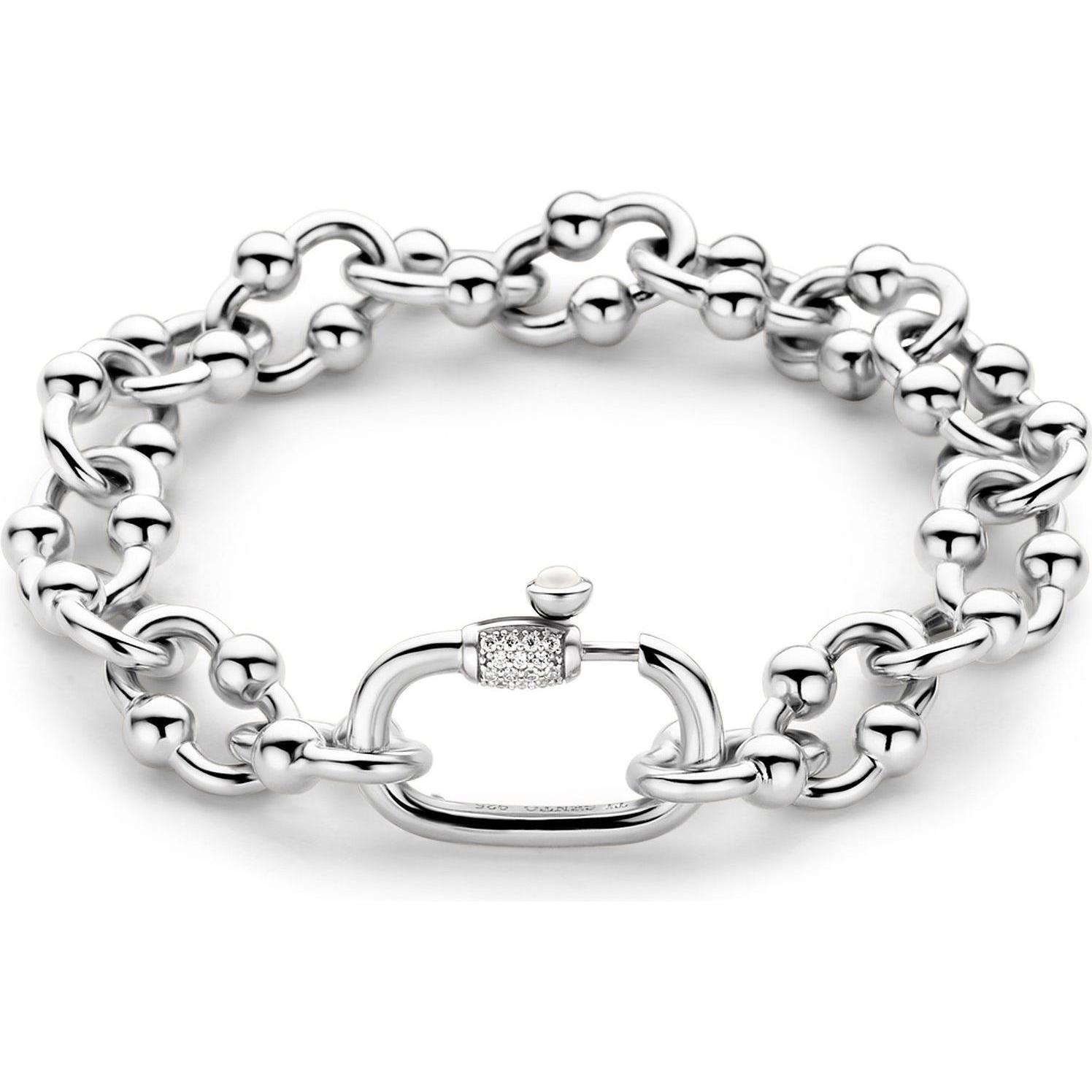 Ti Sento Milano, Armschmuck, Armband, (20 cm, 925er Silber)