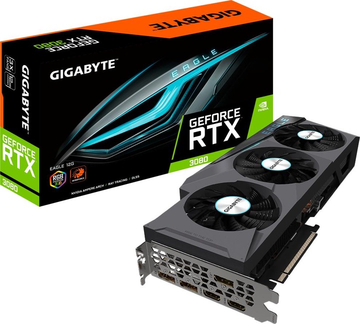 Actual product image Gigabyte GeForce RTX 3080 EAGLE (12 GB)