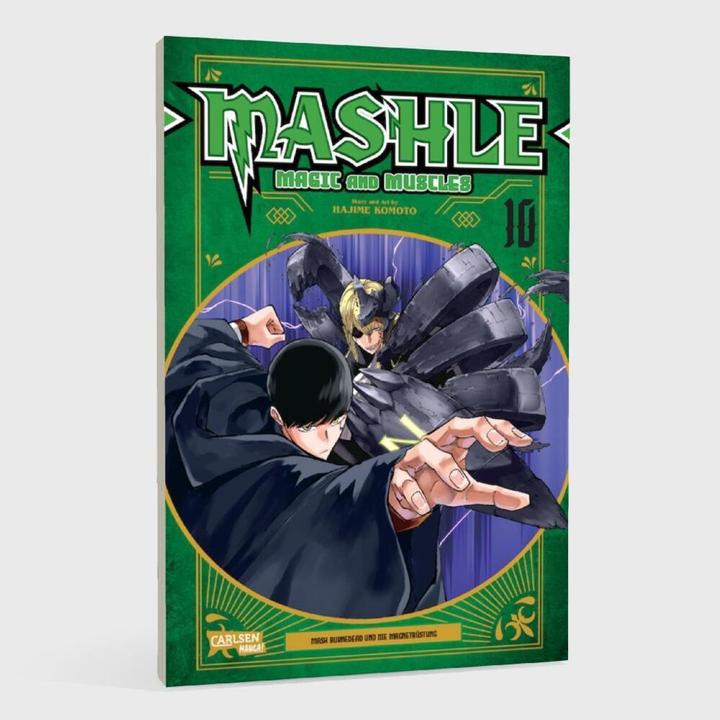 Actual product image Mashle: Magic and Muscles 10 (German, Hajime Komoto, 2024)
