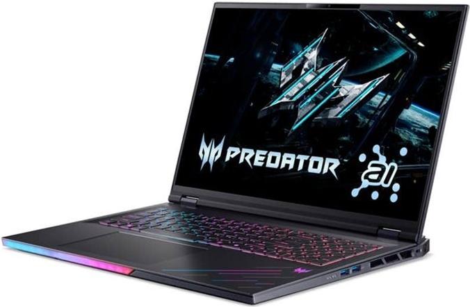 Image du produit Acer Predator Helios 18 AI PH18-73-902U Gaming 18" WQUXGA MiniLED Intel - Core Ultra 9 -... (18", Intel Core Ultra 9 275HX, 0.20 Go, 2000 Go, DE)