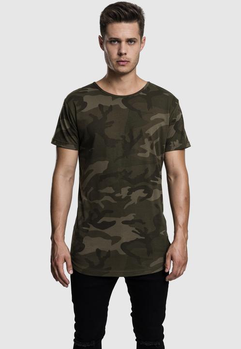 Produktbild Urban Classics Camo Shaped Long Tee (S)