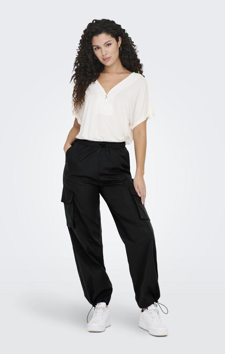 Actual product image Only Regular fit Elasticated cargo trousers Cargo trousers (32)