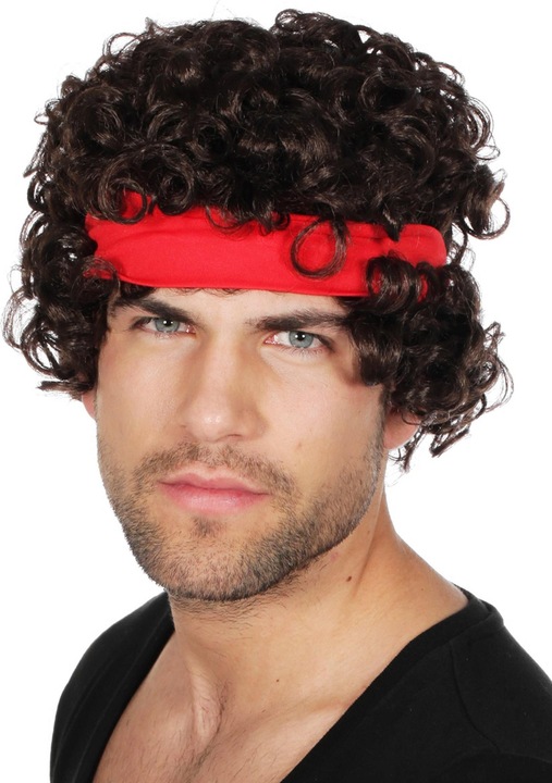 Actual product image Metamorph Tennisstar Perücke - Kostüm Perücke für Fasching