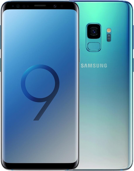 Produktbild Samsung Galaxy S9 EU (64 GB, Polaris Blue, 5.80", Hybrid Dual SIM, 12 Mpx, 4G)