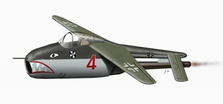 Produktbild Planet Models Blohm & Voss P.213 Miniatur.Jäger "German Fighter Jet Project"