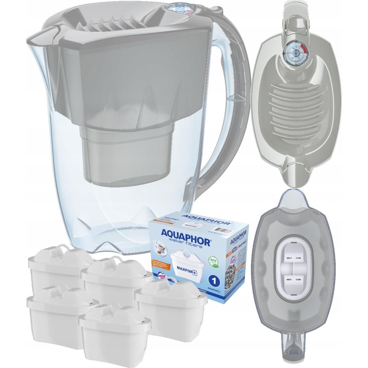 Aquaphor Dzbanek filtrujący Amethyst 2,8 L z wkładem Maxfor Plus, Caraffa filtrante