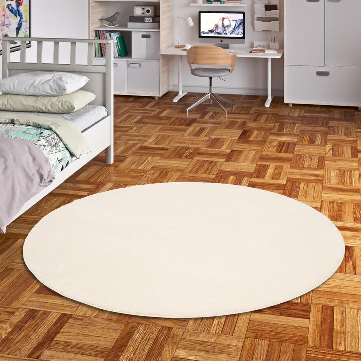 Produktbild Pergamon Super Soft Kinder Hochflor Teppich Silky Kids Rund (200 x 200 cm)