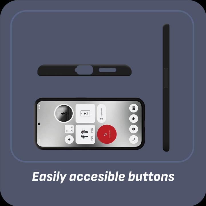 Actual product image Cazy Soft TPU protective cover (Nothing Phone (2a))