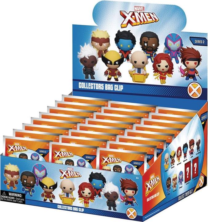 Immagine prodotto Monogram Int. Etichette per borse Marvel in PVC X-men Classic Serie 2 Display (24)