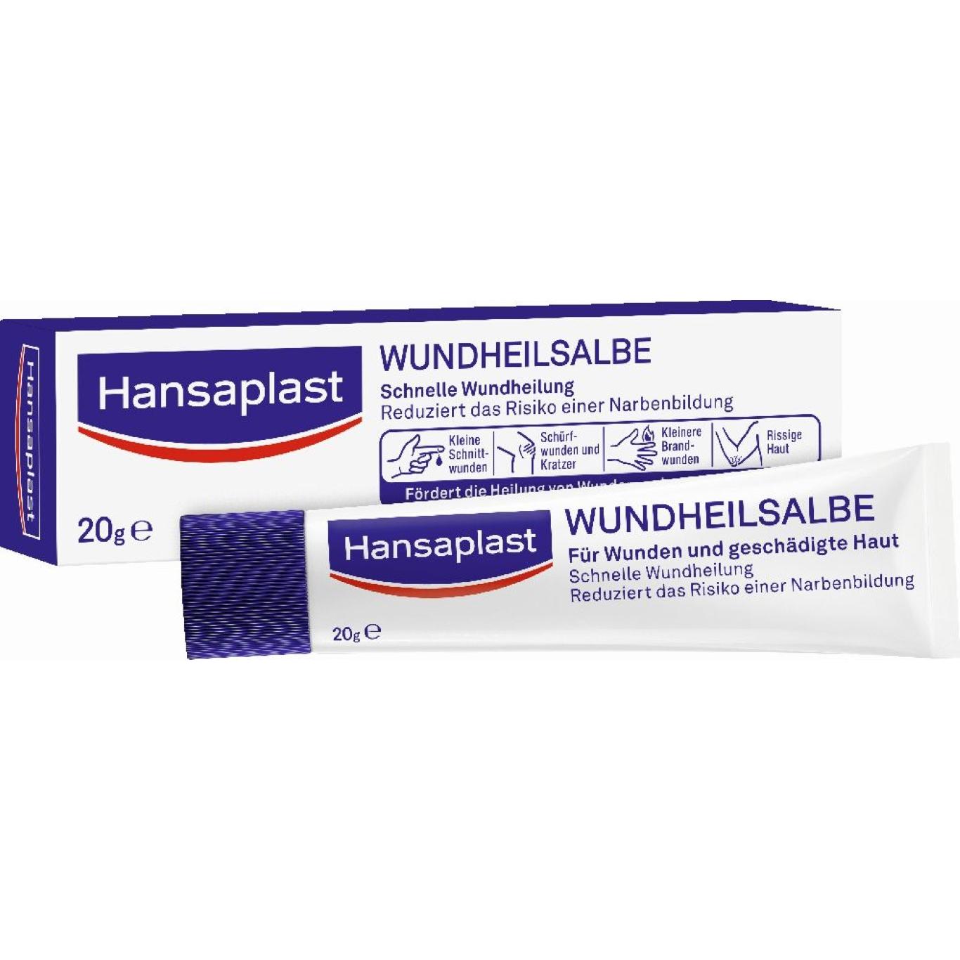 Hansaplast, Wundversorgung, Wundheilsalbe, 20 g Salbe