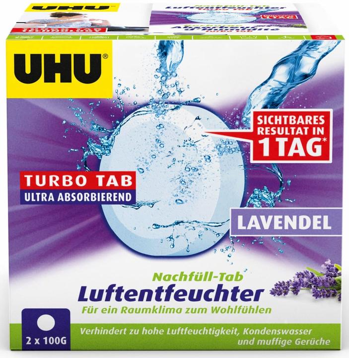 Produktbild UHU Air Max® Luftentfeuchter Nachfüller Lavendel 2x100G (2 x)