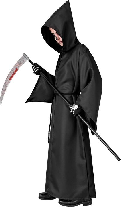 Immagine prodotto Widmann Costume da scheletro per bambini con cappuccio e cintura