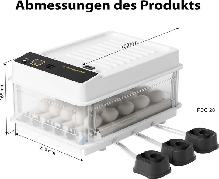 Produktbild Fudajo Eier Inkubator