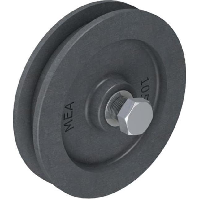 MEA, Raccordo porte, Formato 4001990130148 - rulli per porte scorrevoli. sciolti 330447 105 mm