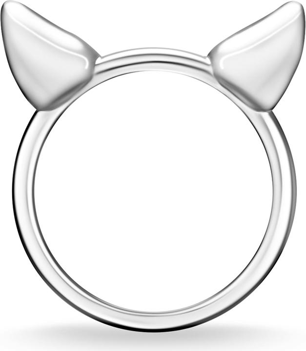 Immagine prodotto Thomas Sabo Anello orecchie di gatto argento (52, 925 Argento)