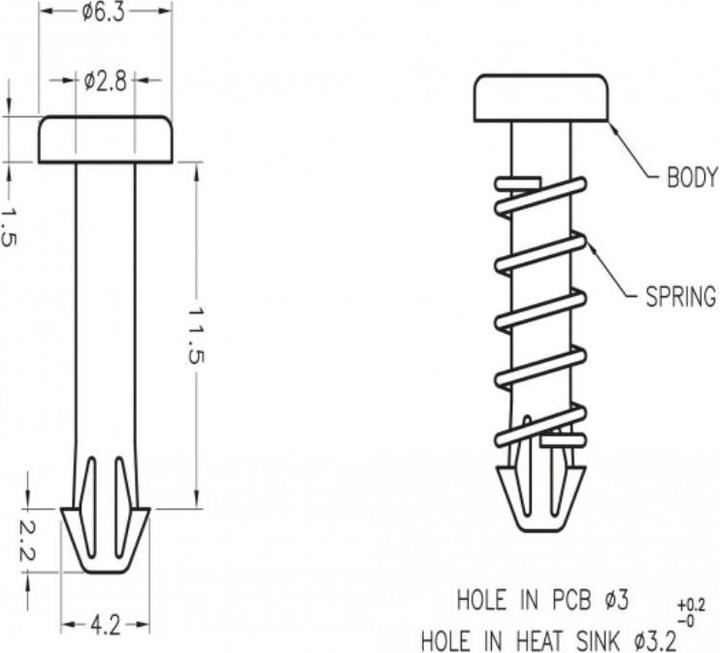 Produktbild Delock Nietnagel Druckniete