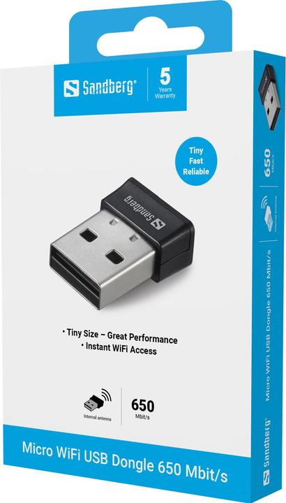 Immagine prodotto Sandberg Micro Wifi Dongle (USB 2.0)