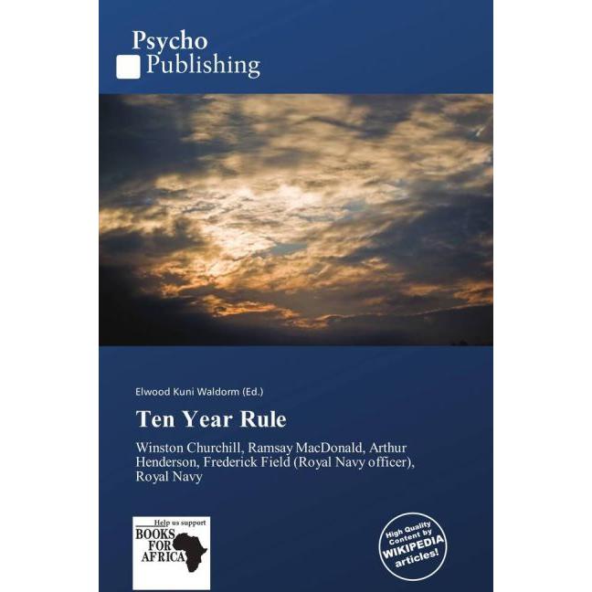 Thumbnail - Ten Year Rule, Fachbücher