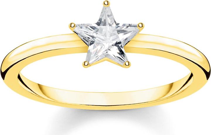 Immagine prodotto Thomas Sabo Anello Sparkling Star oro (52, 925 Argento)