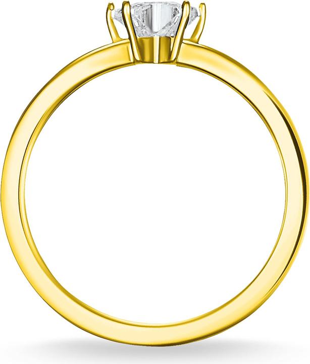 Immagine prodotto Thomas Sabo Anello Sparkling Star oro (52, 925 Argento)