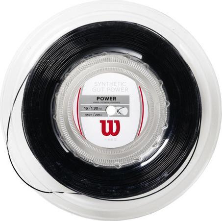 Wilson SYNTHETIC GUT POWER 16 BK 200M REEL