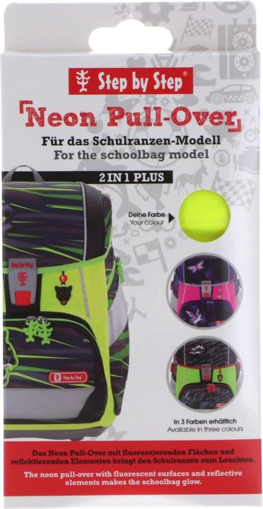 Actual product image Step by Step satchel accessories Neon Pull-Over