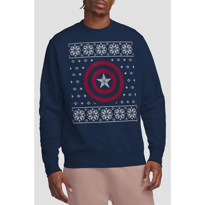 Immagine prodotto Captain America Felpa Scudo Adulto Unisex (M)