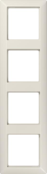 Actual product image JUNG Mounting frame 4f ws glz AS / AS 500 Kst AS584BF