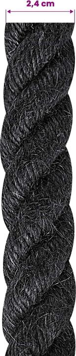 Actual product image vidaXL Natürliches Seil (50 m)