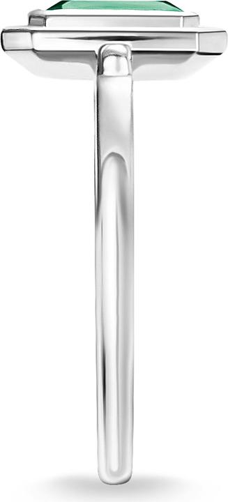 Productafbeelding Thomas Sabo Ring Stenen Rood & Groen zilver (54, Zilver 925)