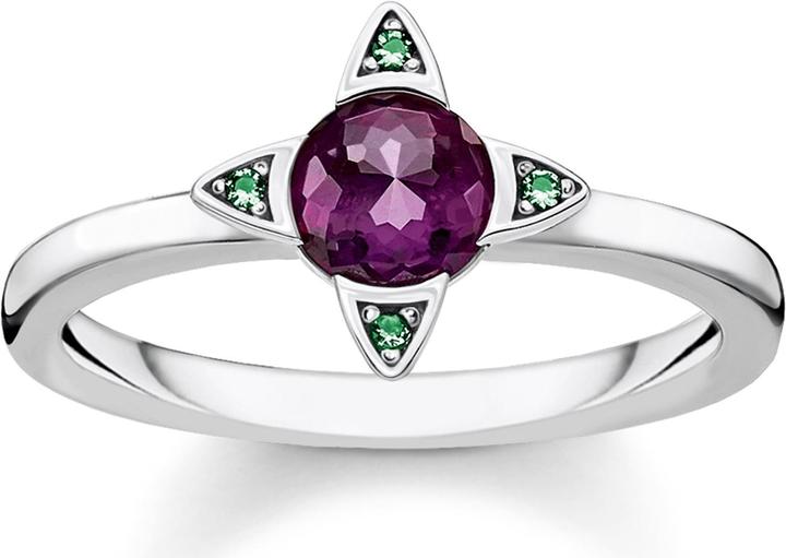 Produktbild Thomas Sabo Ring Farbige Steine silber (50, 925 Silber)