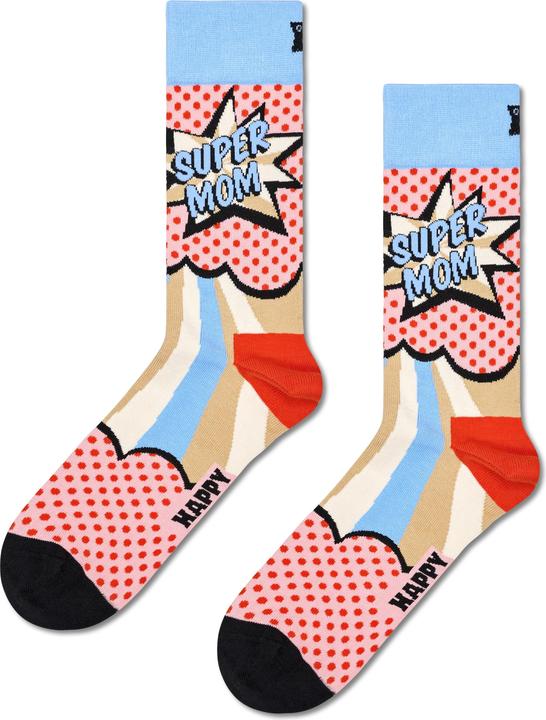Image du produit Happy Socks Super Mom Sock (Une unité par pack, 36 - 40)