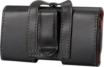 Produktbild Ueli Express Universal Echtleder Gürtel Etui Schwarz M (Universal, Apple iPhone SE, Apple iPhone XS, Apple iPhone 12 mini, Apple iPhone X, Apple iPhone 6, Apple iPhone 7, Apple iPhone 6s, Apple iPhone 11 Pro, Apple iPhone 8, Apple iPhone 13 mini)