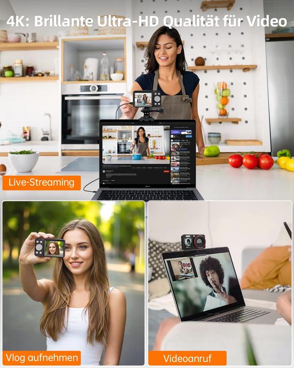 Actual product image Rollei Compactline Dual Screen (7.3 mm, 64 Mpx, 1/3.2")