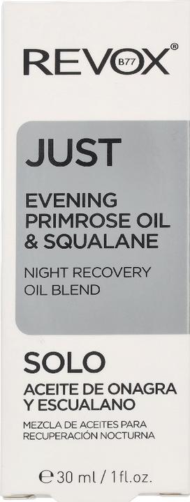 Actual product image Revox JUST Evening Primrose Oil and Squalane 30ml (30 ml)