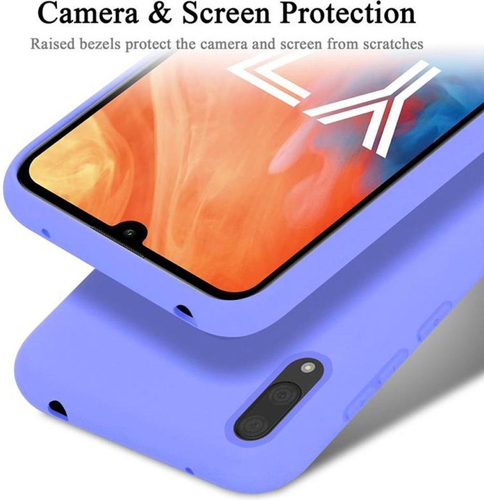 Produktbild Cadorabo TPU Liquid Silicone Case Cover (Huawei Y7 Prime (2019), Huawei Y7 (2019))