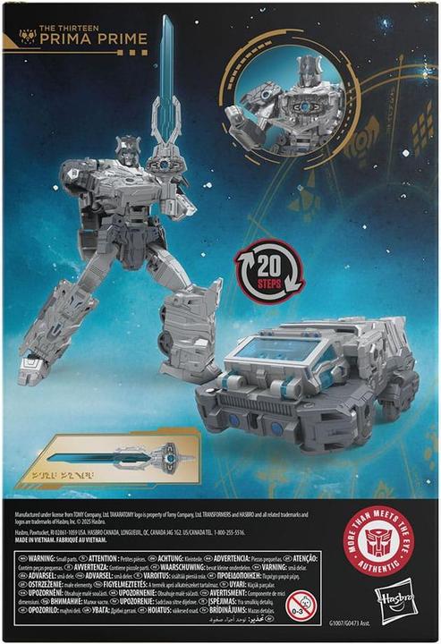 Actual product image Transformers Tra Gen Voy Prima