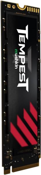 Actual product image Mushkin SSD 1TB 2900/3300 Tempest M.2 MSK (1000 GB, M.2 2280)