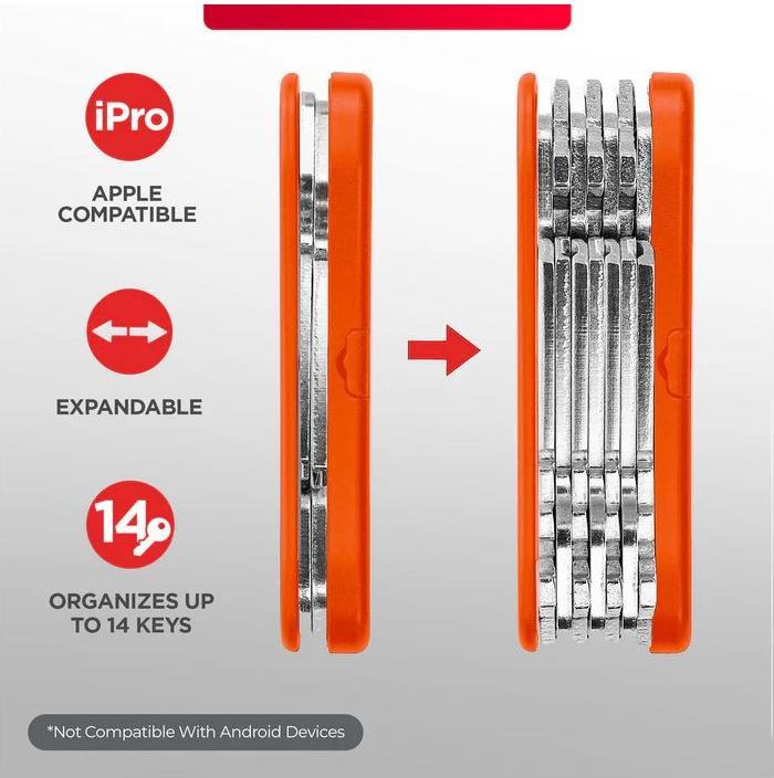 Actual product image Key Smart iPro Schlüsselhalter mit Apple Find My (iOS)