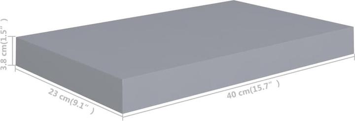 Actual product image vidaXL Wandregal (23 x 23 x 3.80 cm)