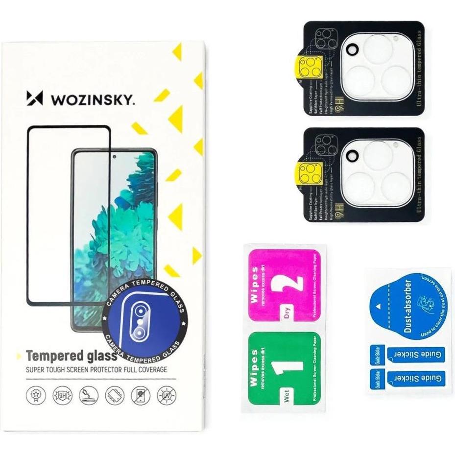 Wozinsky Other goods Acefast GaN charger 65W 3 ports (1xUSB, 2xUSB C) green (A45) (2 pz., Samsung Galaxy S26), Pellicola protettiva smartphone, Traspa