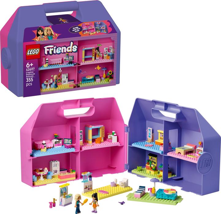 Produktbild LEGO Kreativer Puppenhauskoffer (42697, LEGO Friends)