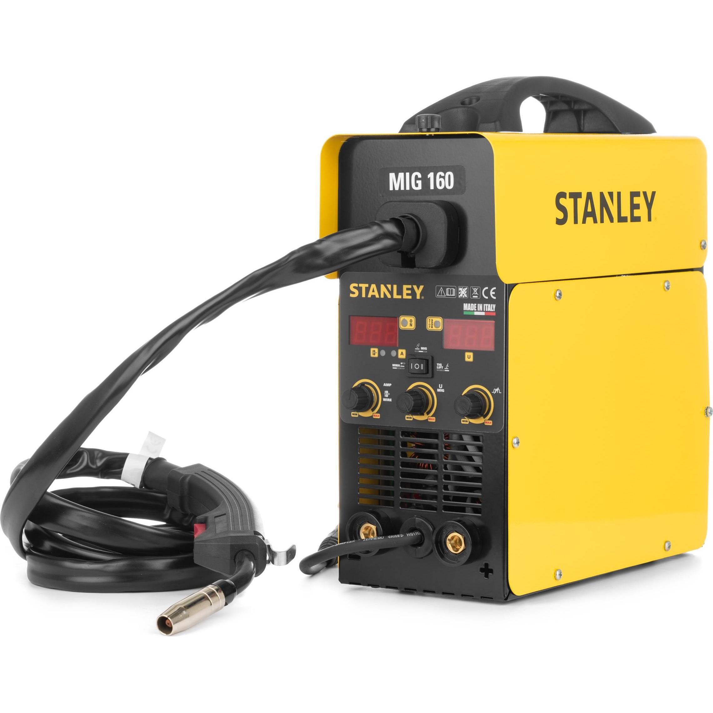 Stanley, Elettroutensile multifunzionale, Inwerterowa spawarka mig/mag 160 a, no gas MIG-160