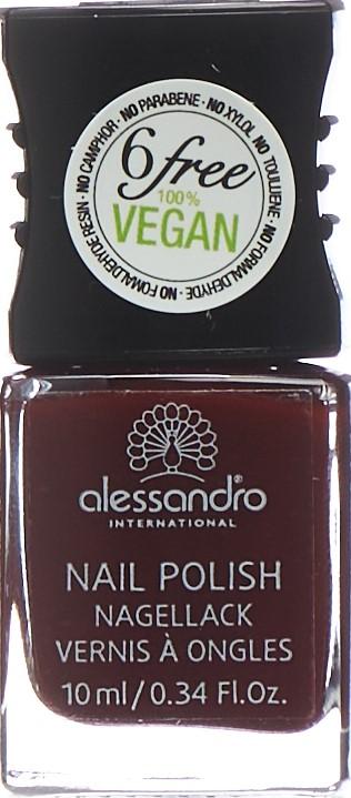 Actual product image Alessandro Nail Polish (Red, Colour paint)