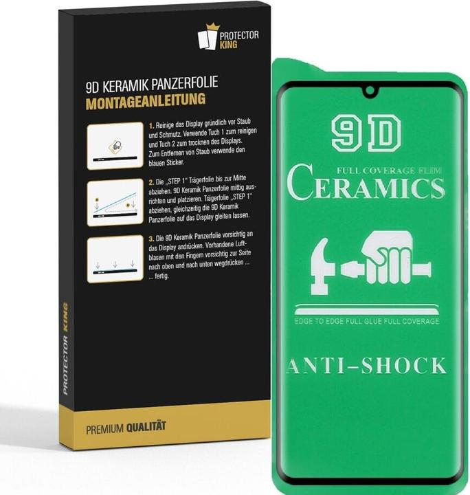 Produktbild Protectorking 2x Ceramic-Glass Full Cover HD Klar (2 Stück, Xiaomi Redmi Note 10 Pro)