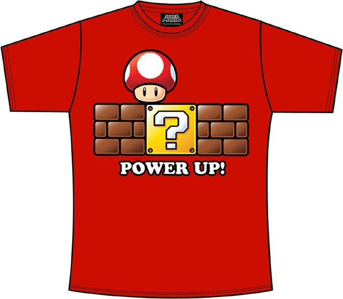 Actual product image Bioworld Merchandising Super Mario Bros Power Up red (S)