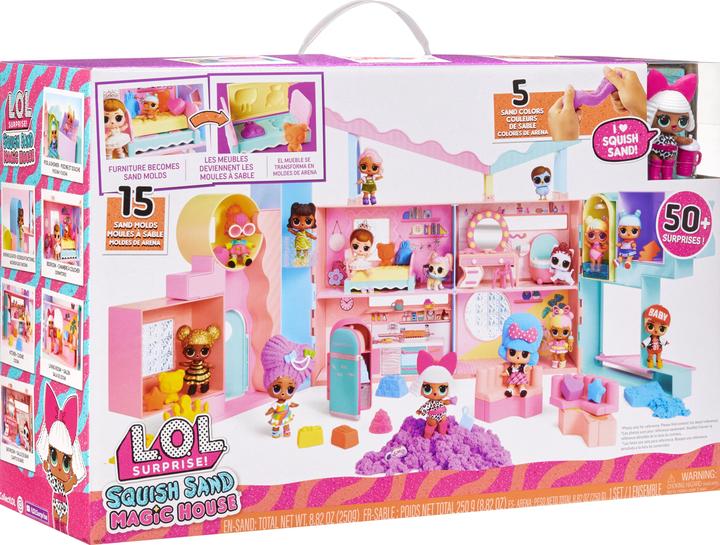 MGA L.O.L. Surprise! Squish Sand Magic House
