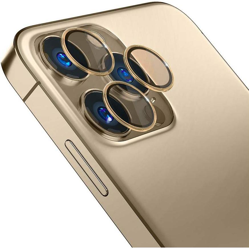 Thumbnail - 3MK Lens Protection Pro iPhone 15 Pro Max 6.7" ciemnozłoty/dark gold Ochrona na obiektyw aparatu z r (1 Stück, Apple iPh...