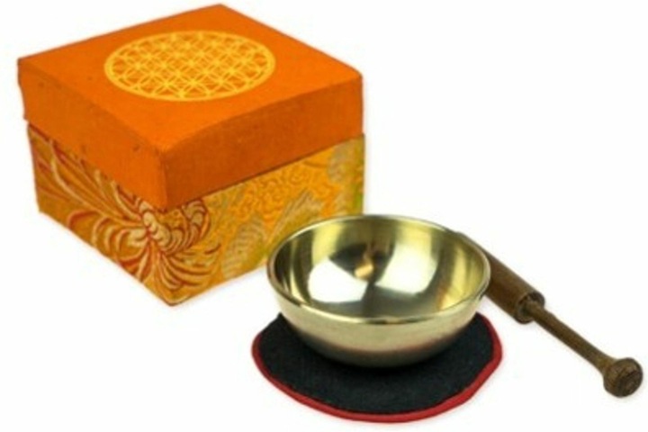Produktbild Klangschalen-Center Klangschalen-Set Box mini Blume.KNV014